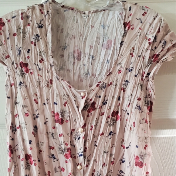 Shein on- line Dresses & Skirts - Women's summer dress,  Buttons all the way down the front for over jeans & tank